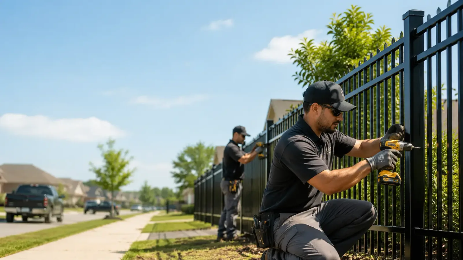 Metal Fence Installation in Pacific Junction, IA